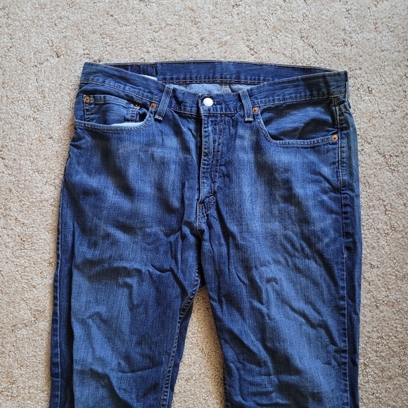 Levi's Relaxed Straight Jeans Med Wash - Picture 4 of 8